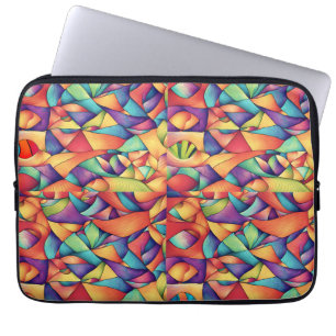 Psykedeliska oceanen laptop fodral