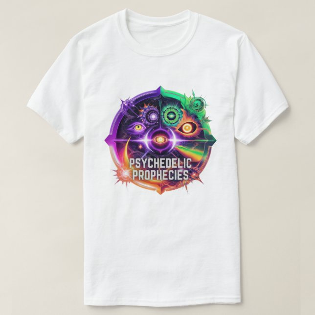 Psykedeliska profetior - Framtida prognos T Shirt (Design framsida)