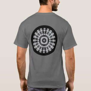 Psykedeliska sfärer, mörka t shirt