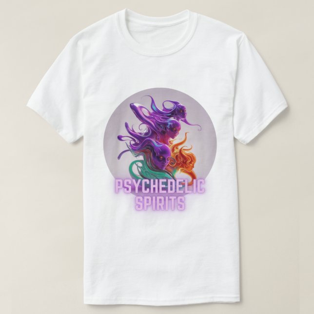 Psykedeliska spritdrycker - Surreala själar T Shirt (Design framsida)