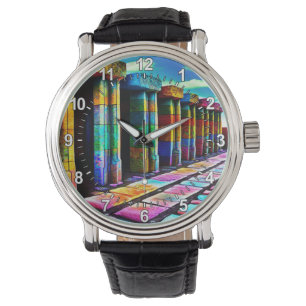 Psykedeliska stenar armbandsur