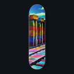 Psykedeliska stenar mini skateboard bräda 18,5 cm<br><div class="desc">Artwork by Brady Arnold</div>