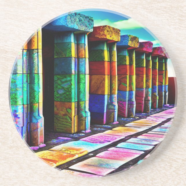 Psykedeliska stenar underlägg (Framsidan)