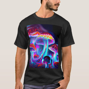 Psykedeliska svampar t shirt