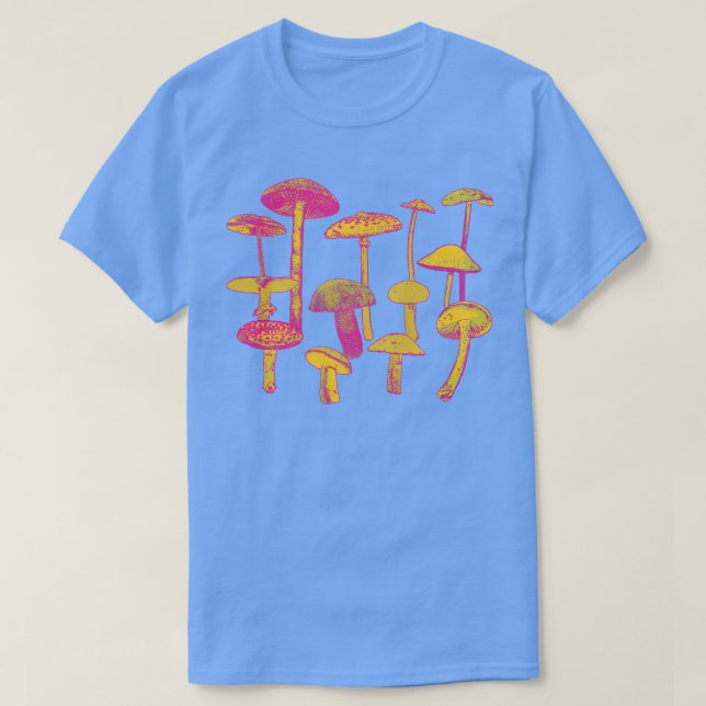 Psykedeliska svampar t shirt (Design framsida)