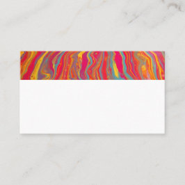 Psykedeliskt Affärskort Visitkort
