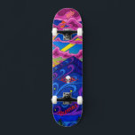 Psykedeliskt däck för Skateboard<br><div class="desc">Gör det här Psychedelic-dekret för Skateboard till ditt eget genom att lägga till texten. Om du vill komma åt avancerad redigering går du till "Anpassa den här verktygen" och klickar på "Information",  rulla ner och tryck på länken "klicka för att anpassa ytterligare".</div>