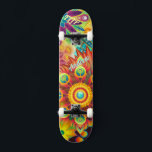Psykedeliskt däck för Skateboard<br><div class="desc">Psykedeliskt däck för Skateboard.Gör det till en egen genom att lägga till texten. Om du vill komma åt avancerad redigering går du till "Anpassa den här verktygen" och klickar på "Information",  rulla ner och tryck på länken "klicka för att anpassa ytterligare".</div>
