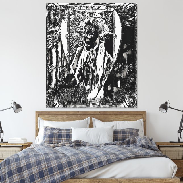 Psykedeliskt godis 01-01 canvastryck (Insitu (sovrum))