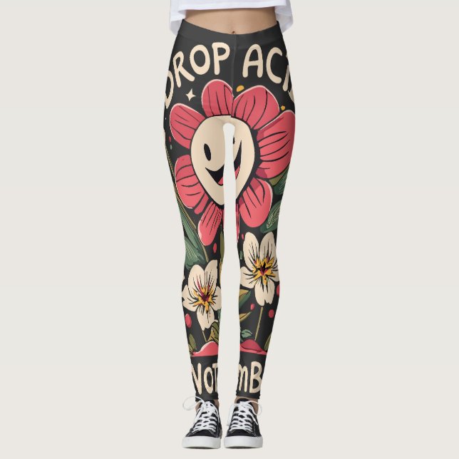 Psykedeliskt harmoni: Kärlek utanför Gräns Leggings (Framsida)