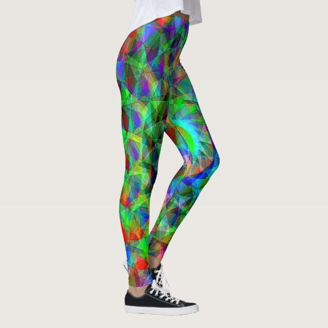 Psykedeliskt rymdskepp........ leggings (Höger)
