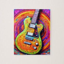 PSYKEDLISK GITARR PUSSEL