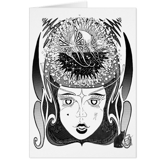 Psyken Hälsningskort (Framsidan)