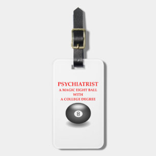 psykiater bagagebricka