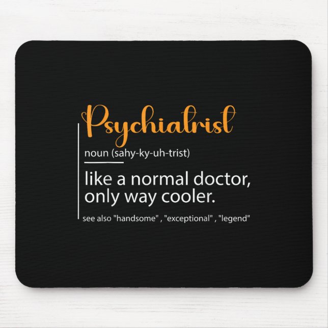 Psykiater Definition Psykiatri Läkare Speciali Musmatta (Framsidan)