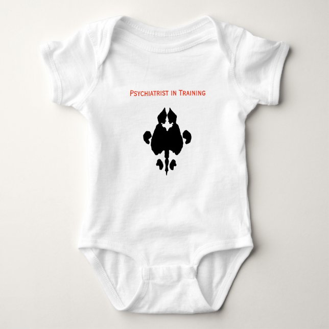 Psykiater i babyBodysuit för utbildning | T-shirt (Framsida)