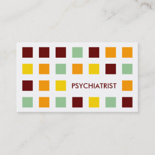 PSYKIATER (modet kvadrerar), Visitkort