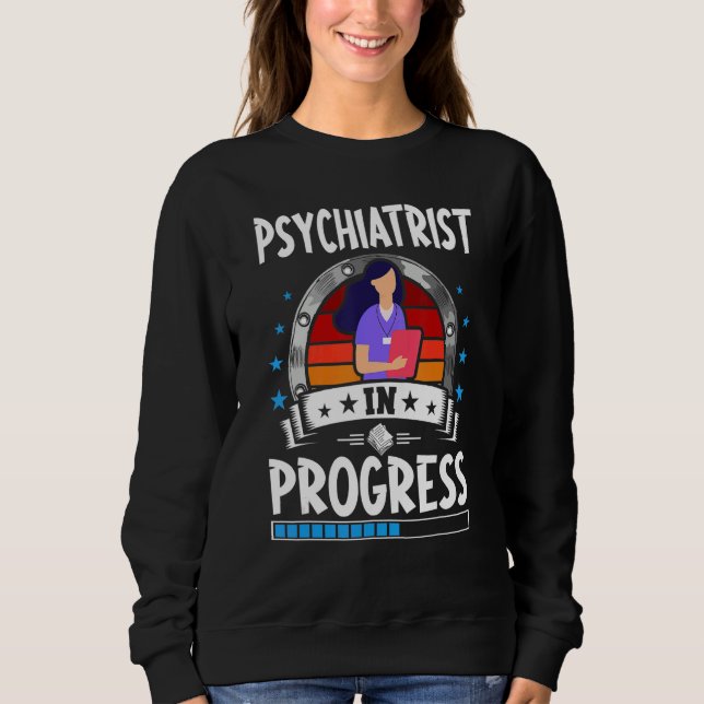 Psykiater Under Utbildning Blivande Student T Shirt (Framsida)