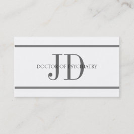 PsykiaterHoriz rand W/W Visitkort