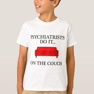 Psykiatriker gör det... på soffan. tröja