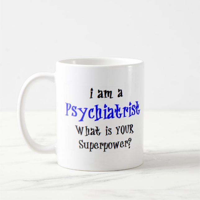 psykiatriker kaffemugg (Vänster)
