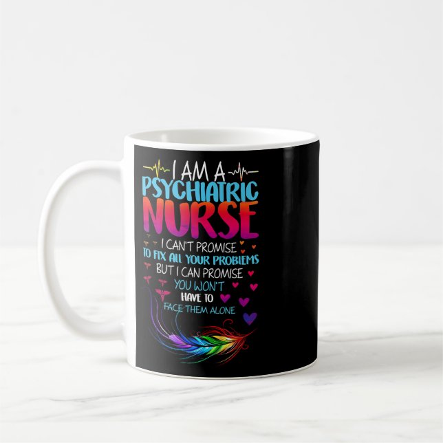 Psykiatrisk Sjuksköterska Vecka Rn Mentalvårdssjuk Kaffemugg (Vänster)
