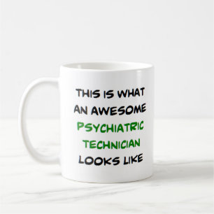 psykiatrisk tekniker, fantastisk kaffemugg