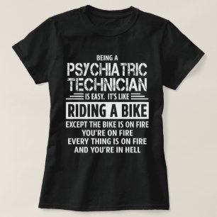 Psykiatrisk tekniker t shirt