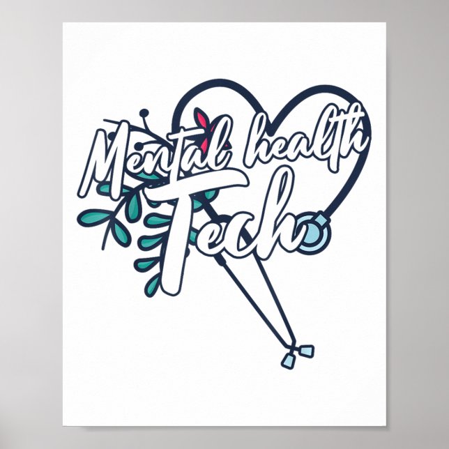 Psykiatriska mentalvårdsmedvetandegraden poster (Framsidan)