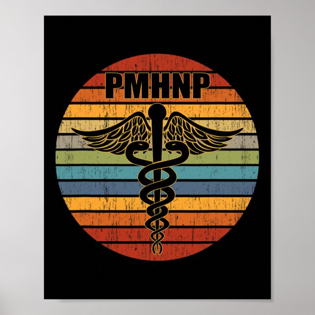 Psykiatriska sjuksköterskor Medicinsk kaduk Poster (Framsidan)