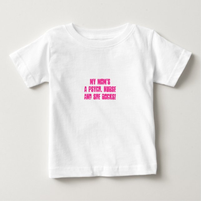 Psykiatriska sjuksköterskor t-shirt (Framsida)