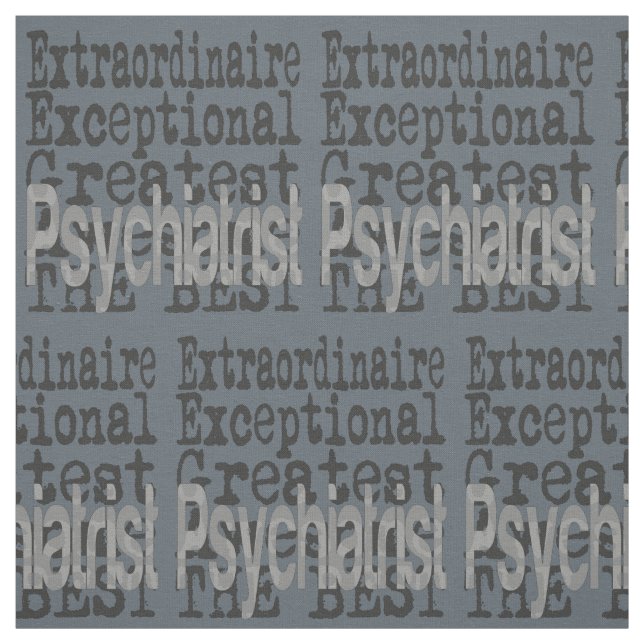 Psykiatrist Extraordinaire Fabric Tyg (Provkarta)