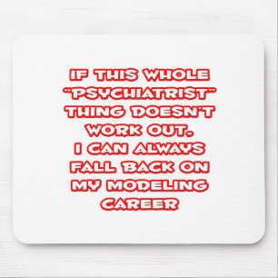 Psykiatrist Humor ... Modelleringskort Musmatta