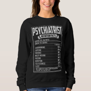 Psykiatrist Nutrition Facts T Shirt