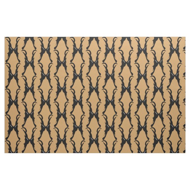 Psykiatrist Rorschach Design Tyg (Fat Quarter)