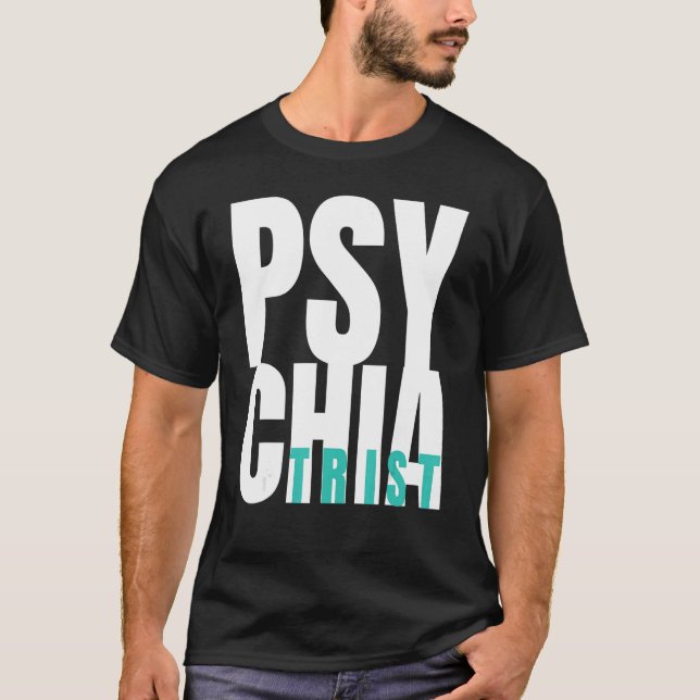 Psykiatry doktor psykisk hälsa på psykiatrisk sjuk t shirt (Framsida)
