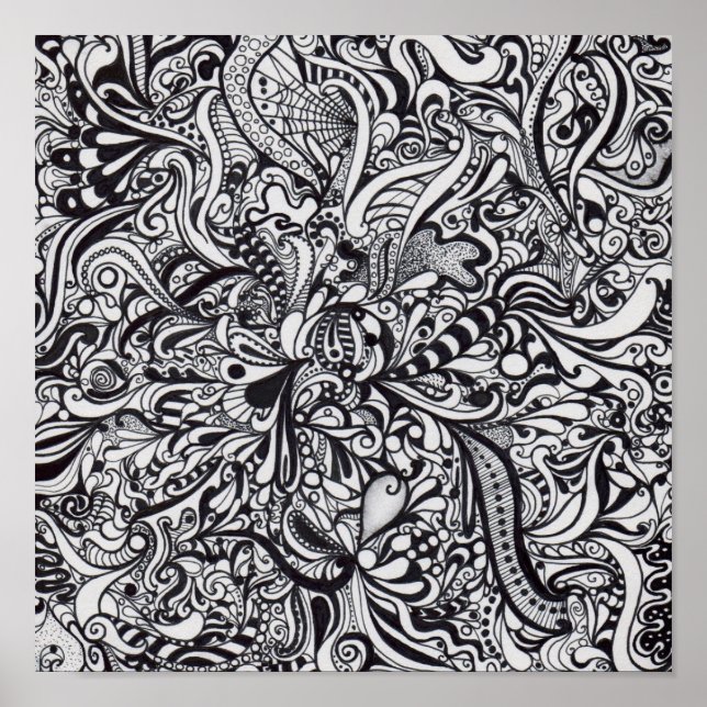 Psykidelisk rusning poster (Framsidan)