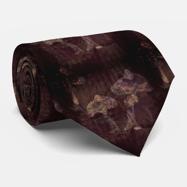 Psykidelisk svampliss slips (Rullad)