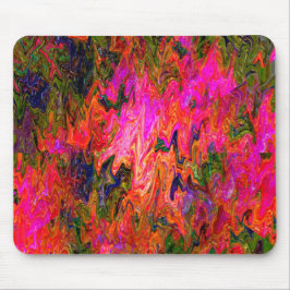 Psykidelisk svart roligt...... musmatta