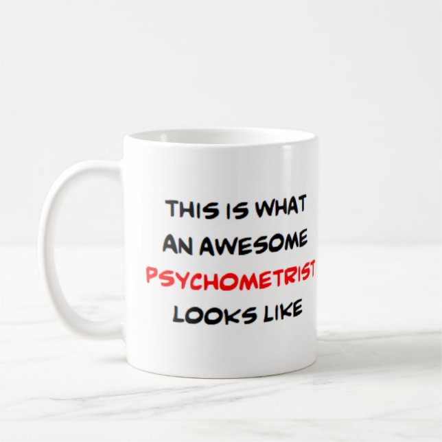 Psykiometrist, fantastisk kaffemugg (Vänster)