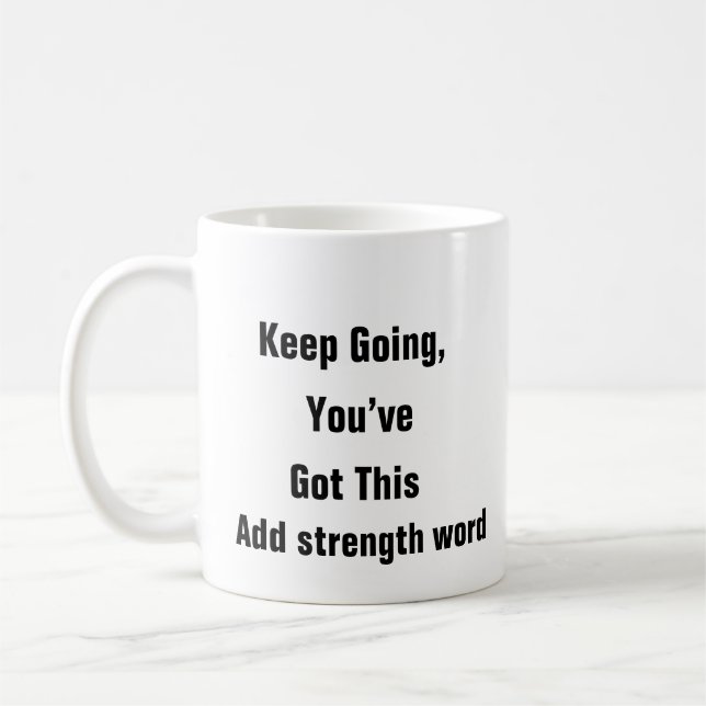 Psykisk Behålla som ger dig Har denna motivation Kaffemugg (Vänster)