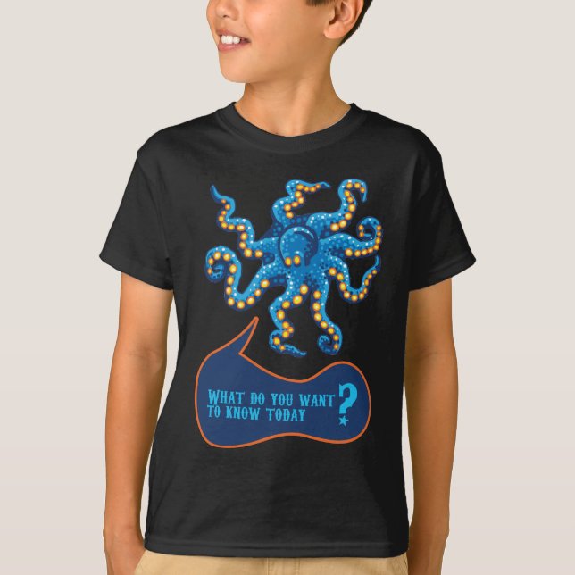 Psykisk bläckfisk tee (Framsida)