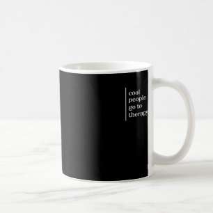 Psykisk Coola Människor går till behandlingserfare Kaffemugg