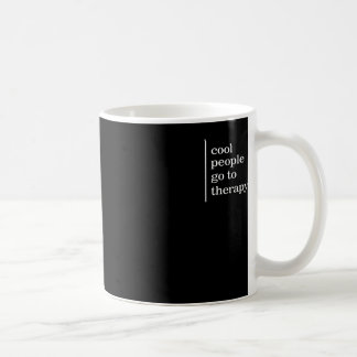 Psykisk Coola Människor går till behandlingserfare Kaffemugg