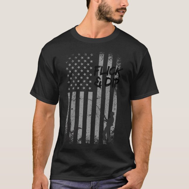 Psykisk fiskarkvinna  t shirt (Framsida)