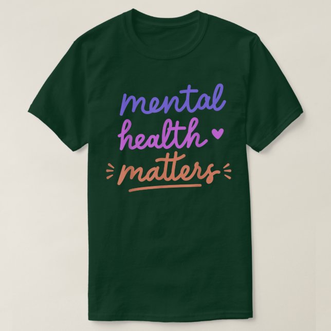 Psykisk hälsa 5067 2103 t shirt (Design framsida)
