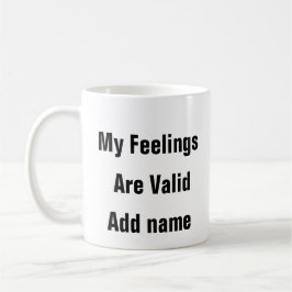 Psykisk hälsa är ett giltigt självvärde i kärlek M Kaffemugg