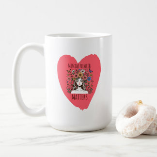 Psykisk Hälsa Är Viktig Kaffemugg