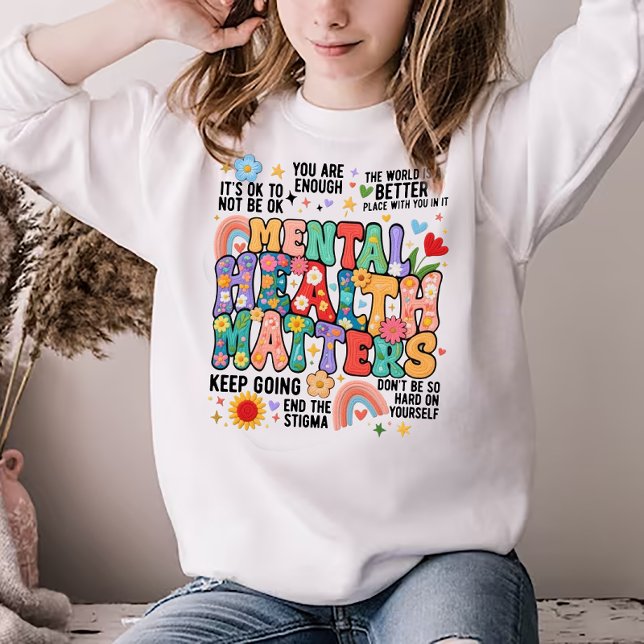 Psykisk Hälsa Är Viktigt T Shirt (Skapare uppladdad)