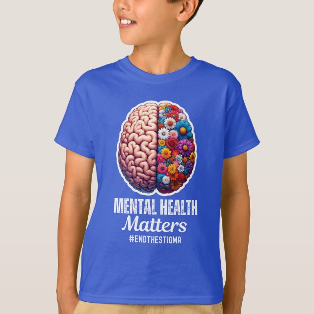 Psykisk hälsa | Din uppgift T Shirt (Framsida)